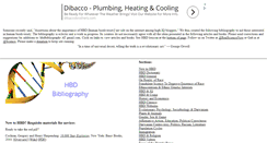 Desktop Screenshot of humanbiologicaldiversity.com